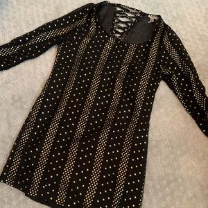 Gold Holiday Tunic from Urban Outfitters